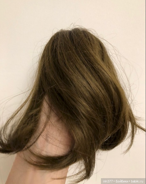 Парик для антикварной куклы, синтетика (фото 3)