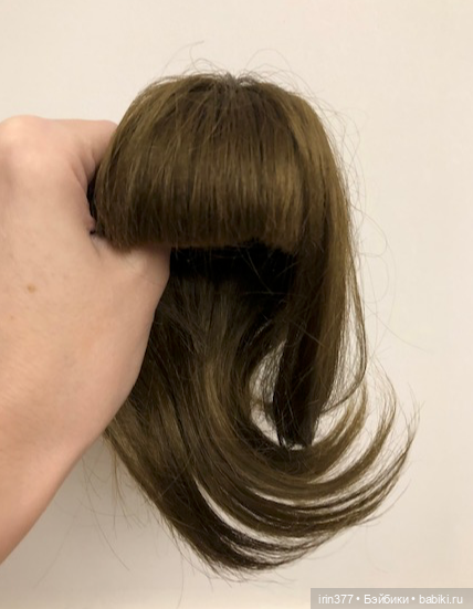 Парик для антикварной куклы, синтетика