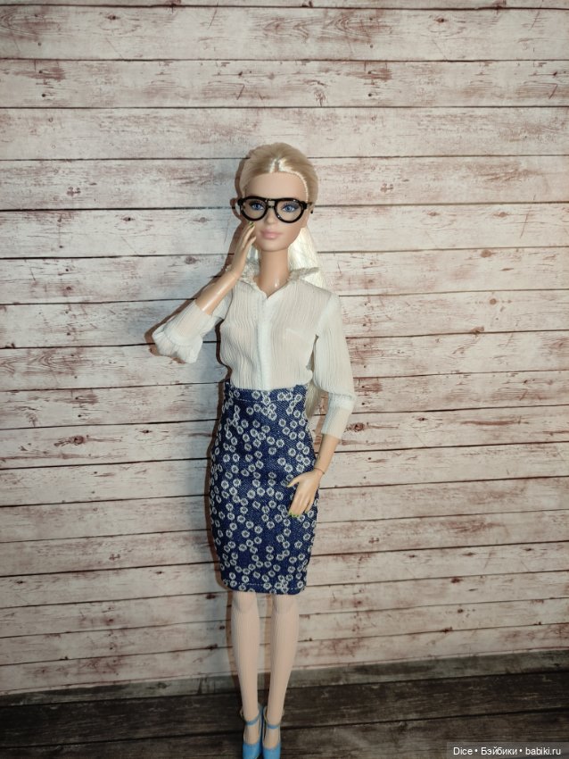 Блузка, рубашка для девочек 1/6 (Барби, Интегрити, экшен) (фото 2)