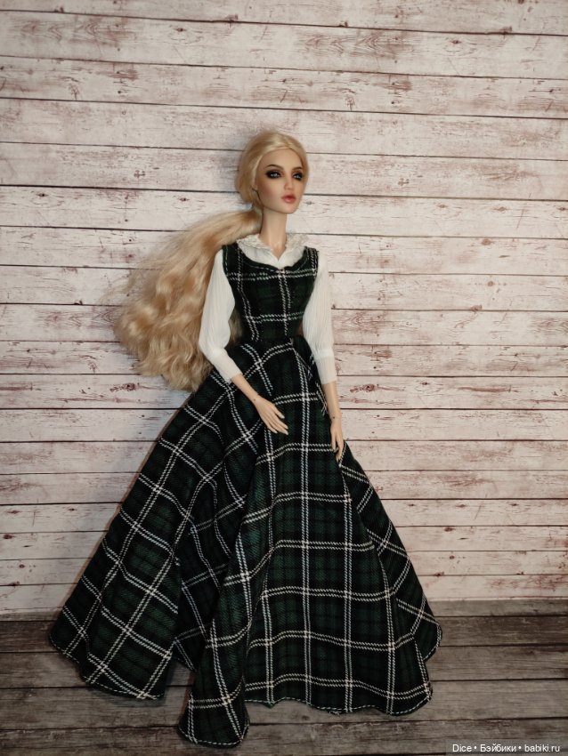 Блузка, рубашка для девочек 1/6 (Барби, Интегрити, экшен) (фото 5)