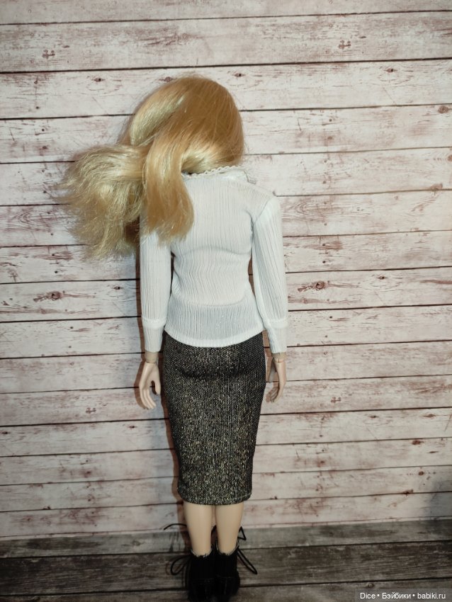 Блузка, рубашка для девочек 1/6 (Барби, Интегрити, экшен) (фото 9)