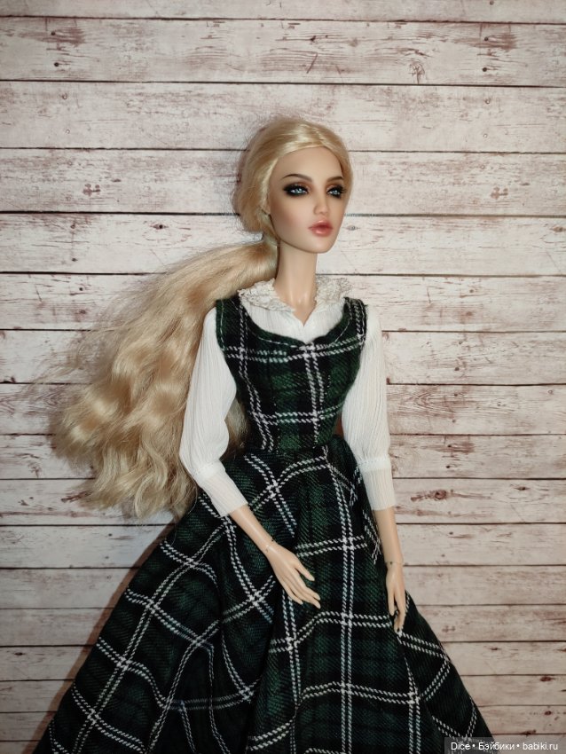 Блузка, рубашка для девочек 1/6 (Барби, Интегрити, экшен) (фото 6)