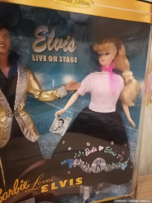 Elvis barbie clearance