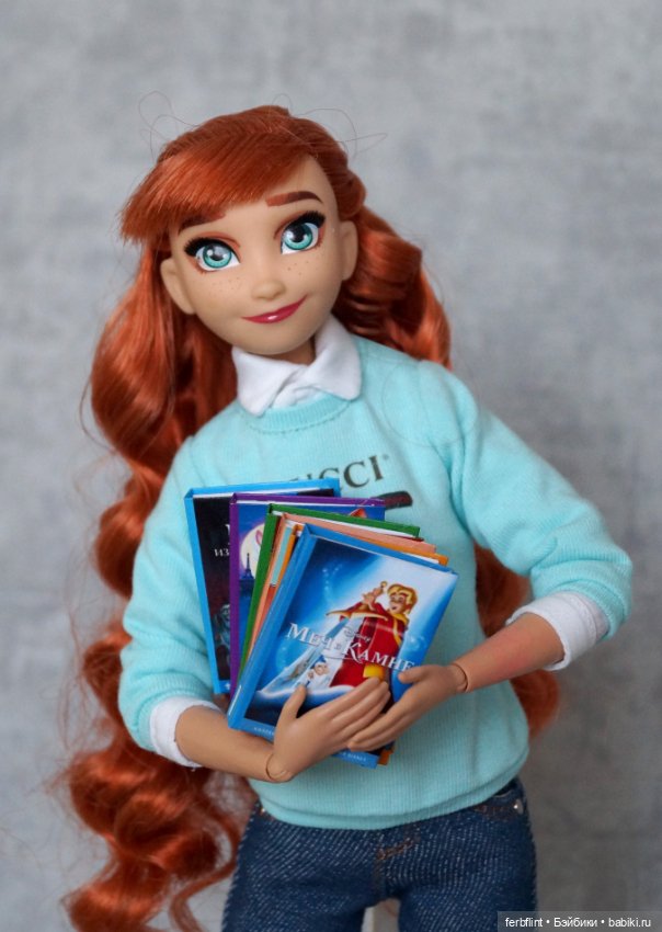 Книги классика Диснея №2 в масштабе 1:6 (фото 9)