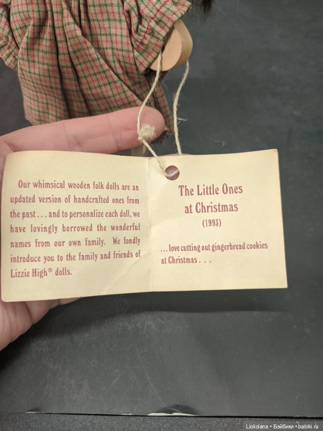 Деревянные куклы от lizzie High. Цена за лот (фото 7)