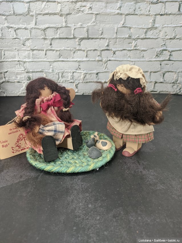 Деревянные куклы от lizzie High. Цена за лот