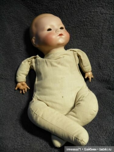 Антикварная пупсовая голова.+руки (фото 8)