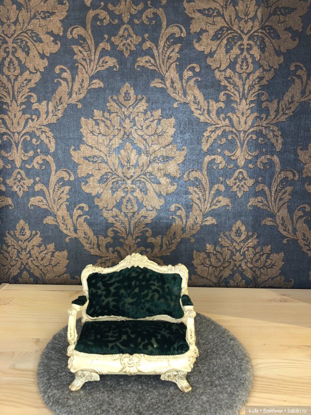 Диванчик — Кукольная мебель (фото 3)