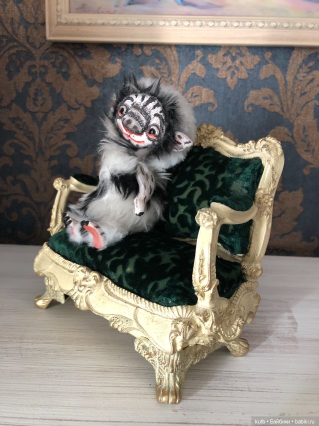 Диванчик — Кукольная мебель (фото 4)