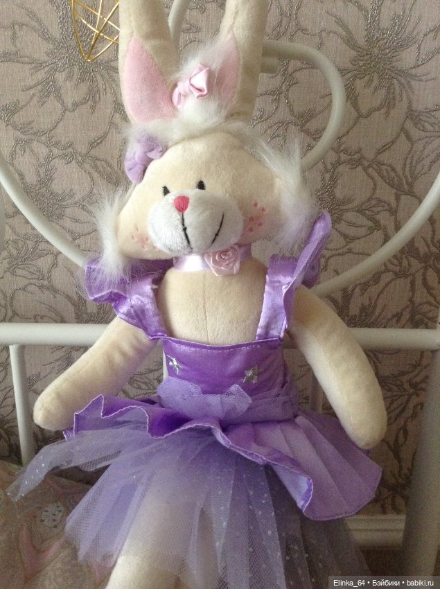 Большая Зая балерина — Винтажные куклы и игрушки детства (фото 9)