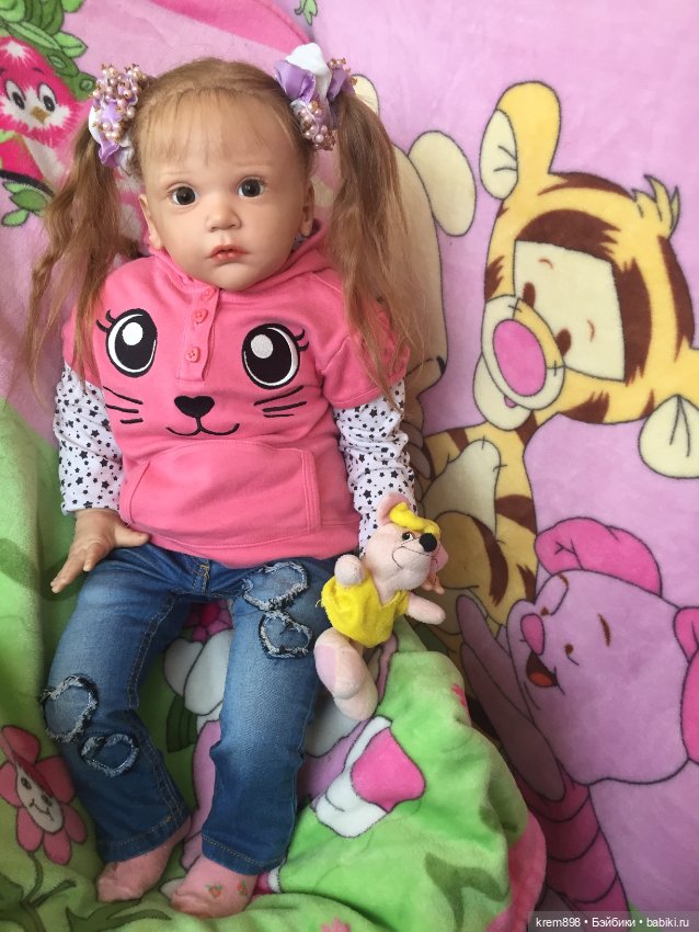 Игровая и коллекционная кукла из молда Mattia (фото 4)