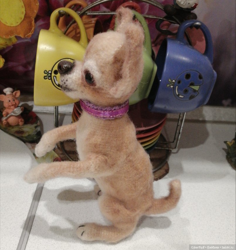 Чихуахуа щеночек — Авторские игрушки (фото 5)