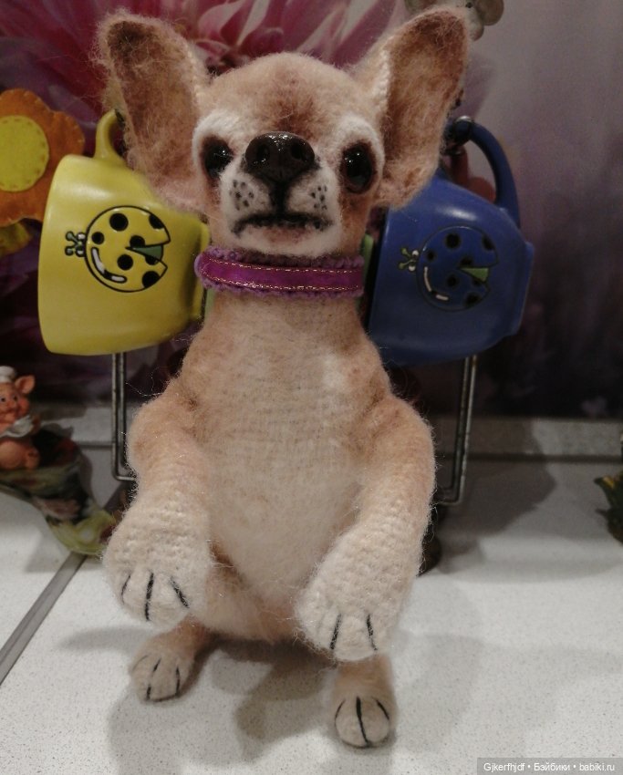 Чихуахуа щеночек — Авторские игрушки (фото 2)