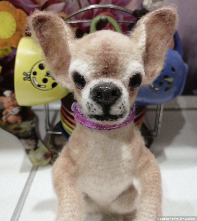 Чихуахуа щеночек — Авторские игрушки (фото 3)