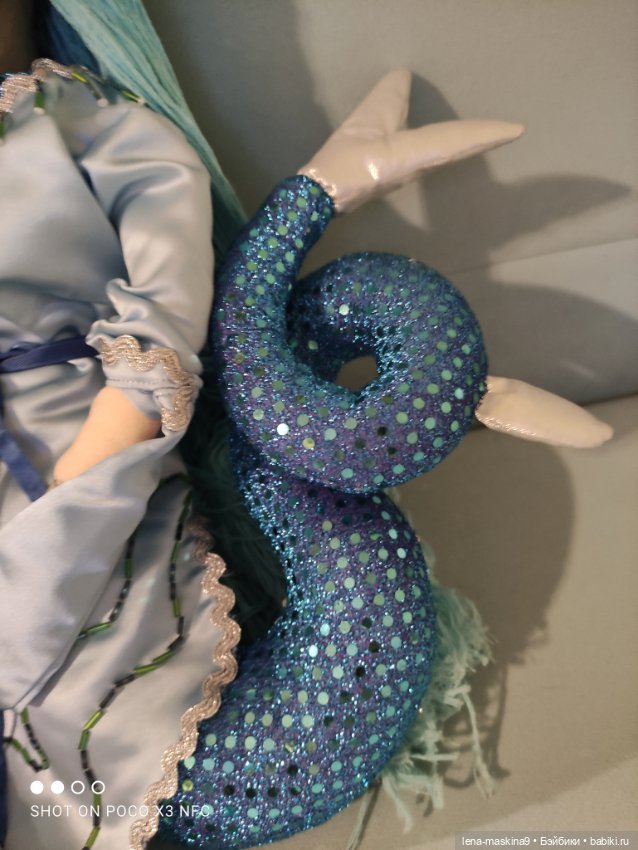 Русалка — Авторские игрушки (фото 8)