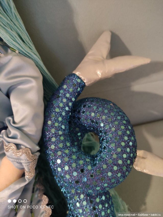 Русалка — Авторские игрушки (фото 9)