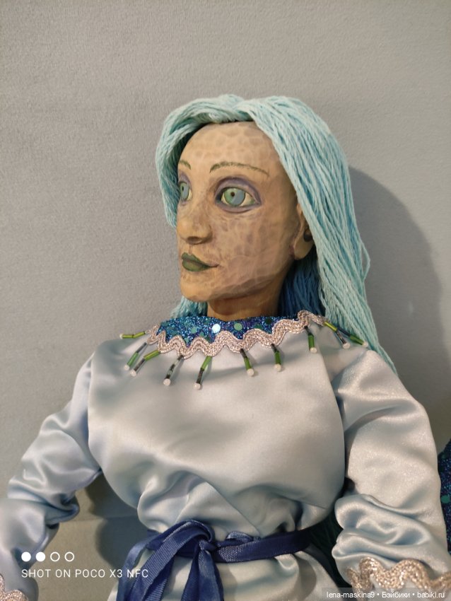 Русалка — Авторские игрушки (фото 7)