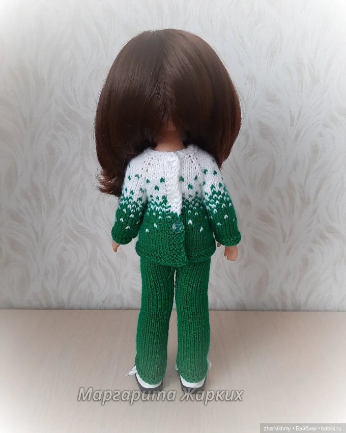 Разноцветные вязаные комплекты для Паолочек (фото 2)