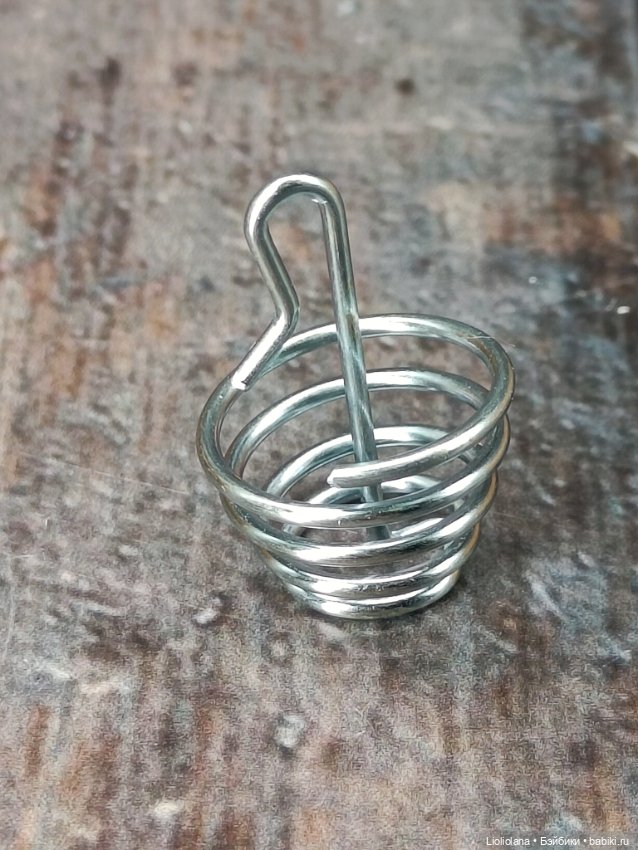 Пружина коннектор для крепления головы куклы. 18 мм (фото 5)