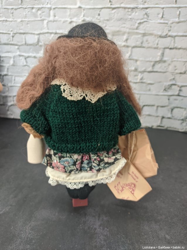 Деревянная кукла от lizzie High. Кэсси Йокум, любительница кошек (фото 4)