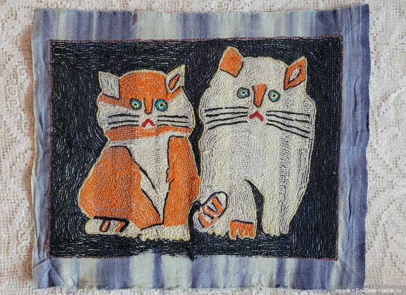 Вышитая картина для панно или наволочки (фото 8)