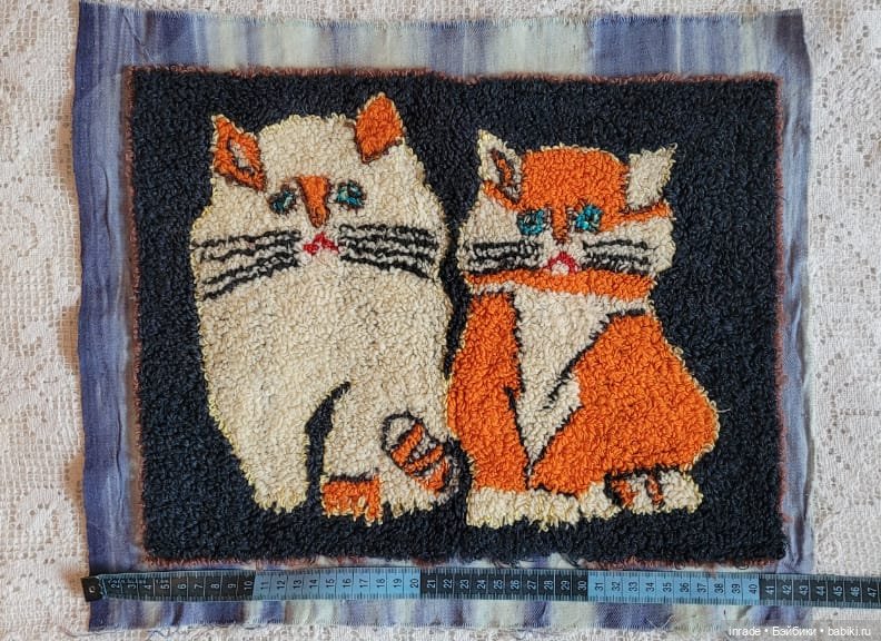 Вышитая картина для панно или наволочки (фото 9)
