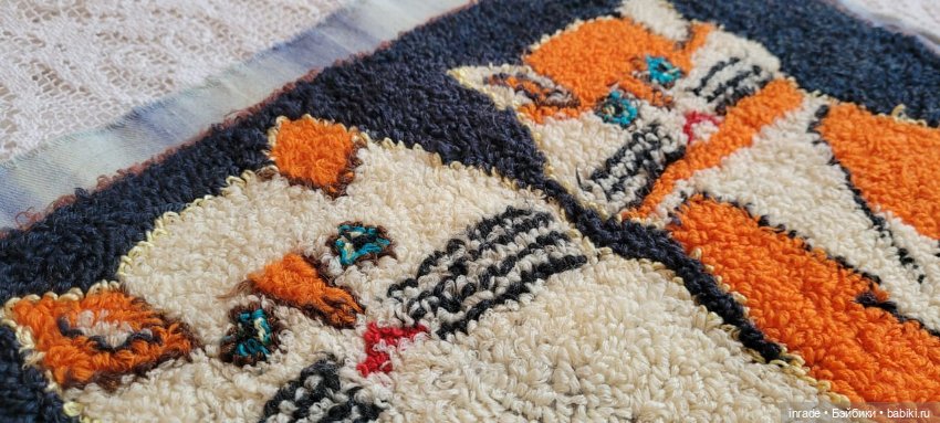 Вышитая картина для панно или наволочки (фото 3)