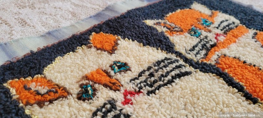 Вышитая картина для панно или наволочки (фото 2)