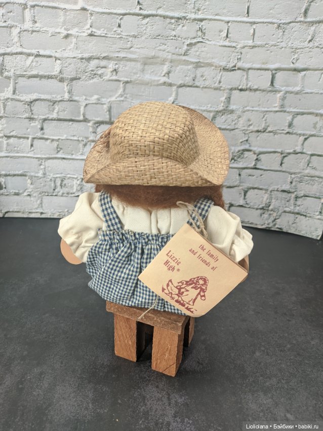 Деревянная кукла от lizzie High. Бетси Валлентайн. 1988 год (фото 3)