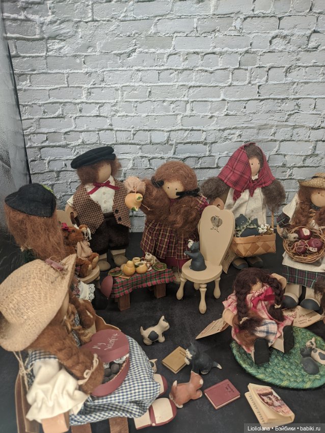 Деревянная кукла от lizzie High. Бетси Валлентайн. 1988 год