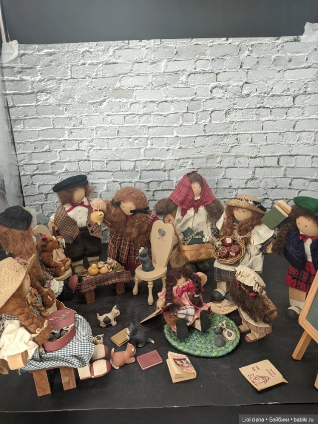 Деревянная кукла от lizzie High. Бетси Валлентайн. 1988 год