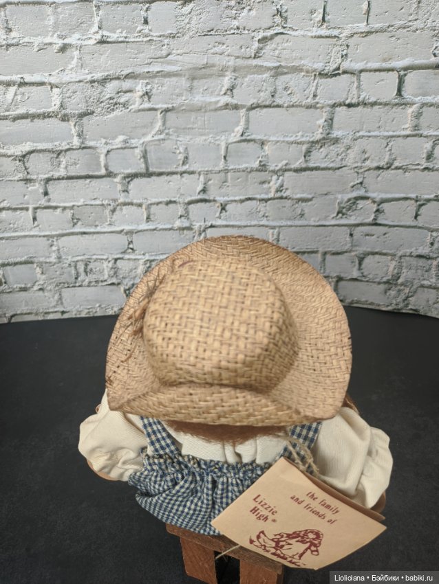 Деревянная кукла от lizzie High. Бетси Валлентайн. 1988 год (фото 9)