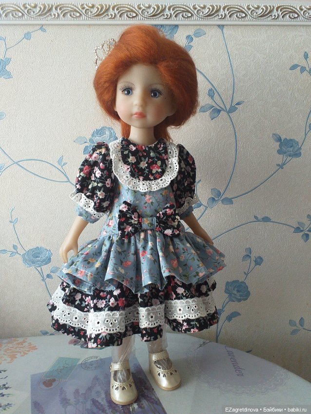 Платье для кукол Руби Рэд 37 см Летнее (фото 8)