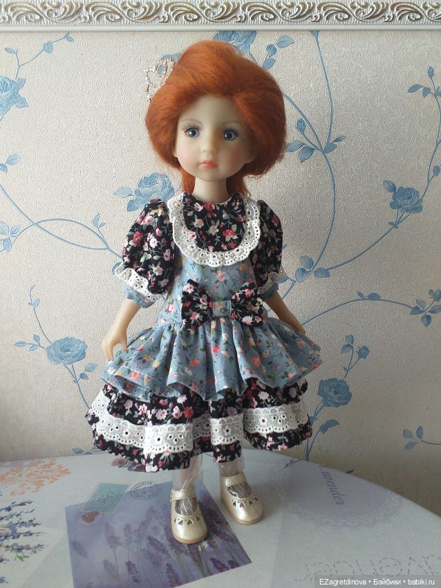 Платье для кукол Руби Рэд 37 см Летнее (фото 6)