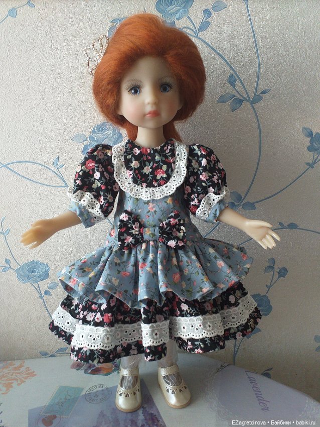 Платье для кукол Руби Рэд 37 см Летнее