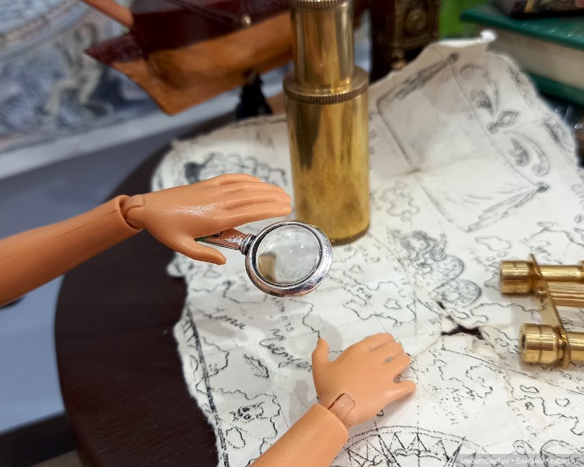 Лупа 1:6 — Миниатюра для кукол