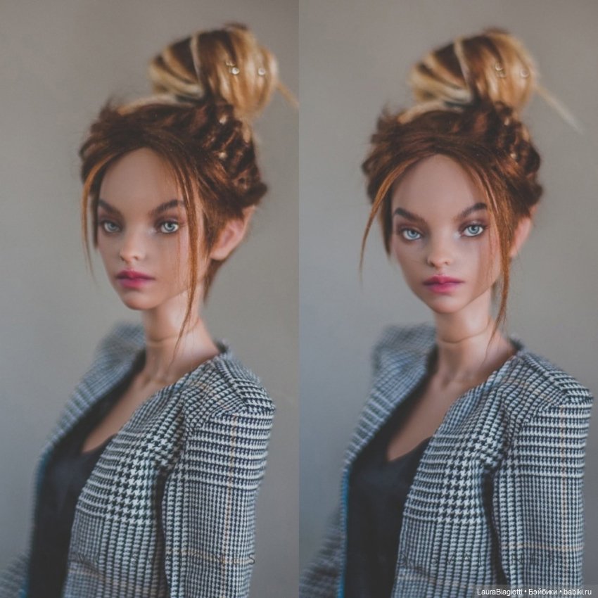 МК - парик из акрила + реалистичные дреды