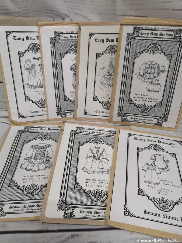 Лотом Выкройки для кукол — Обучающие материалы и мастер