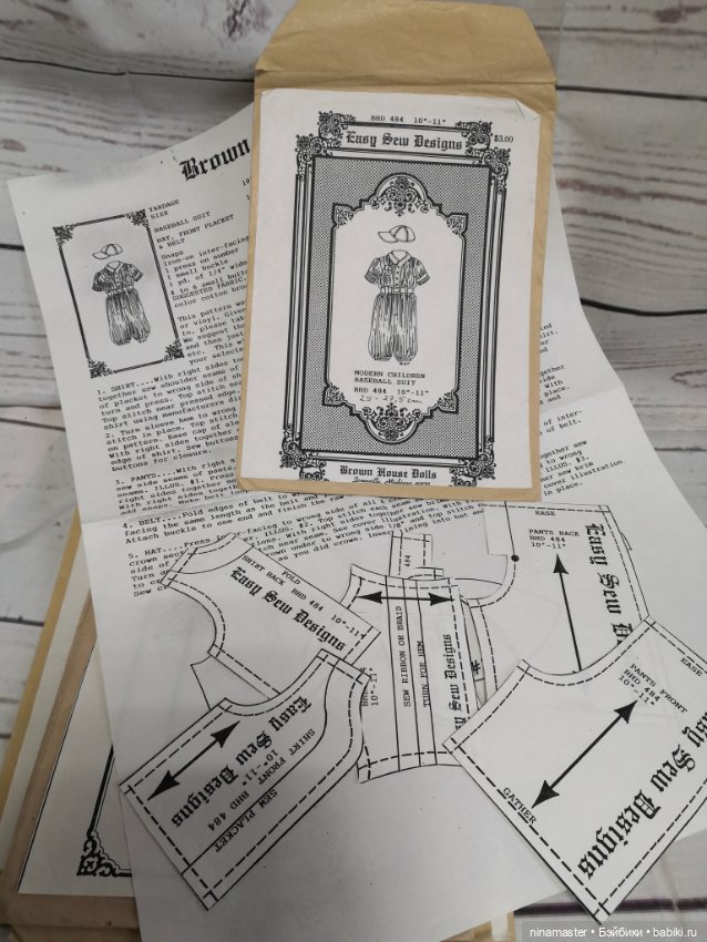 Лотом Выкройки для кукол — Обучающие материалы и мастер (фото 10)