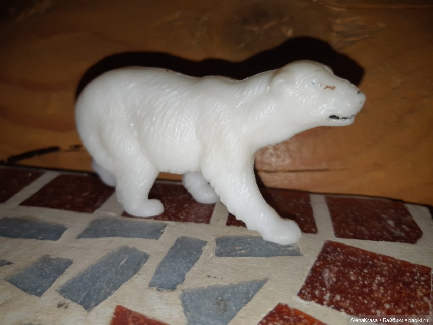 Белый мишка — Винтажные куклы и игрушки детства