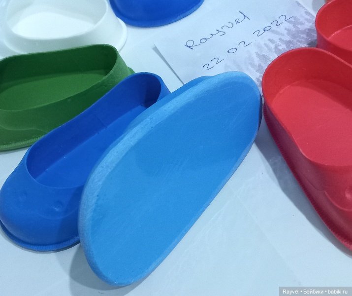 Туфли для большой куклы СССР Марины "8 Марта" (фото 4)