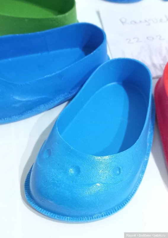 Туфли для большой куклы СССР Марины "8 Марта" (фото 2)