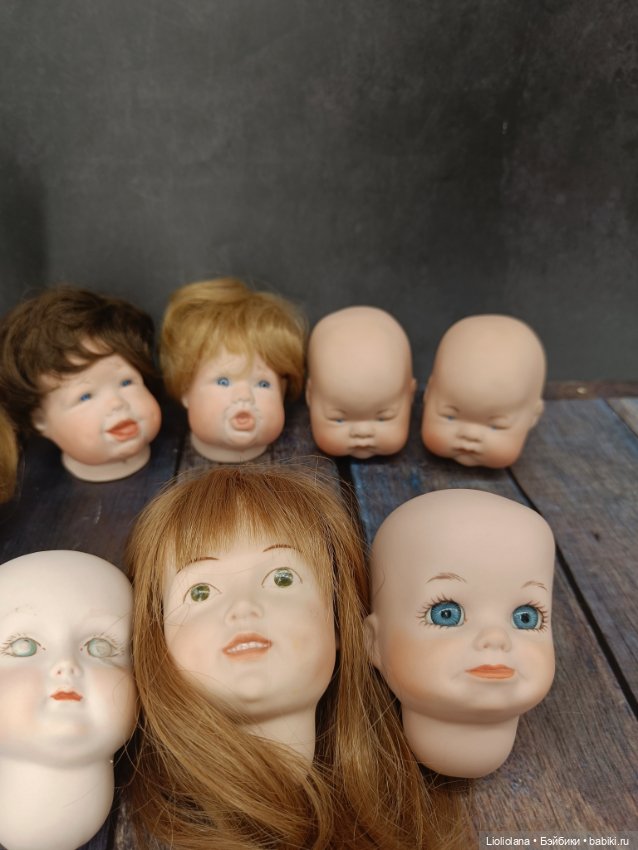 Головы для кукол. Цена за одну (фото 2)