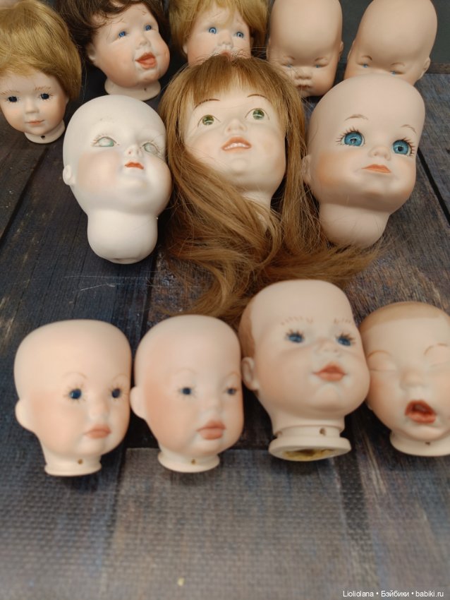 Головы для кукол. Цена за одну (фото 3)