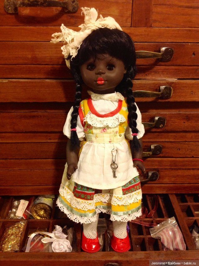 ГДР, Sonni, шоколадная девочка, ставшая мягконабивной (фото 8)