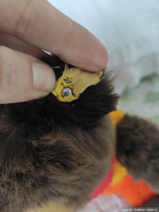 Винтажный мишка мохер Штайф (фото 4)