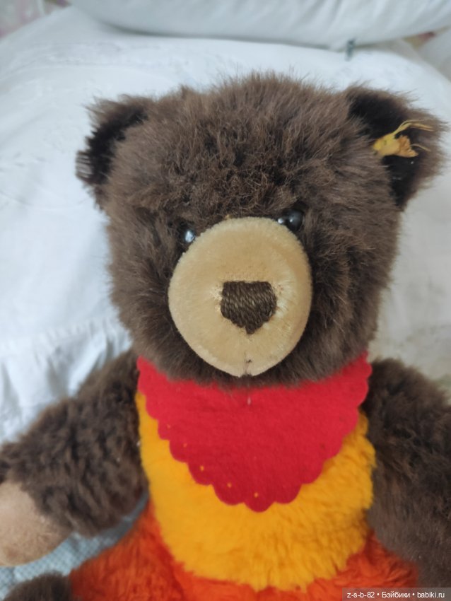 Винтажный мишка мохер Штайф (фото 5)