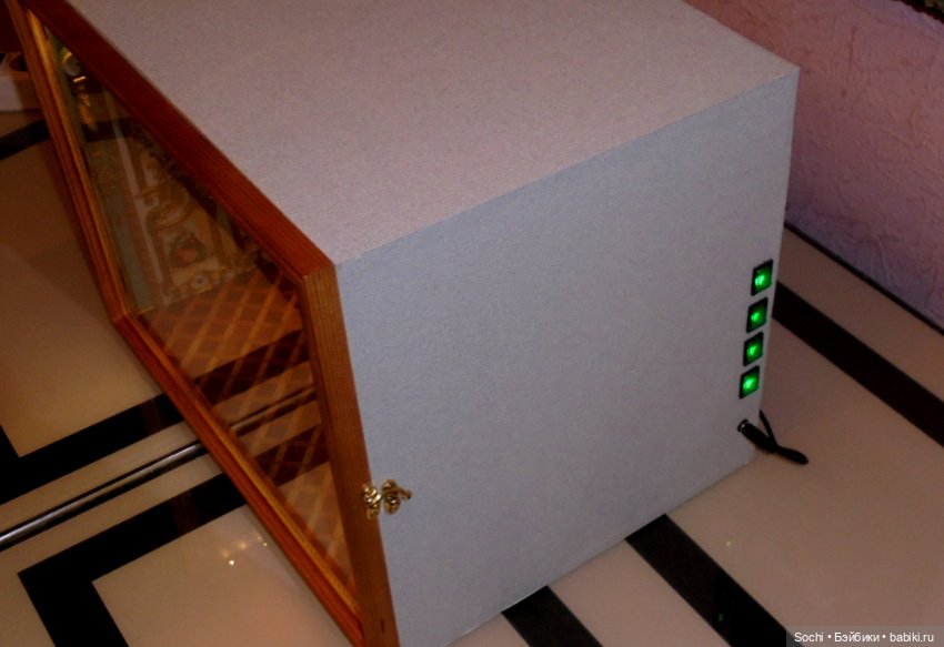 Гостинная с освещением для масштаба 1:12 (фото 10)