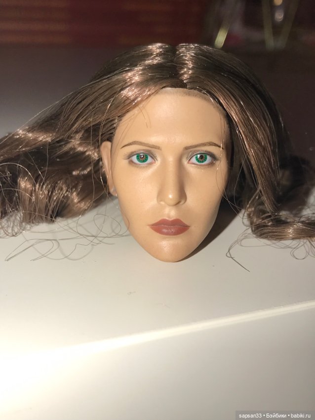 Экшн голова 1/6 Алая Ведьма Wanda Maximoff (фото 2)