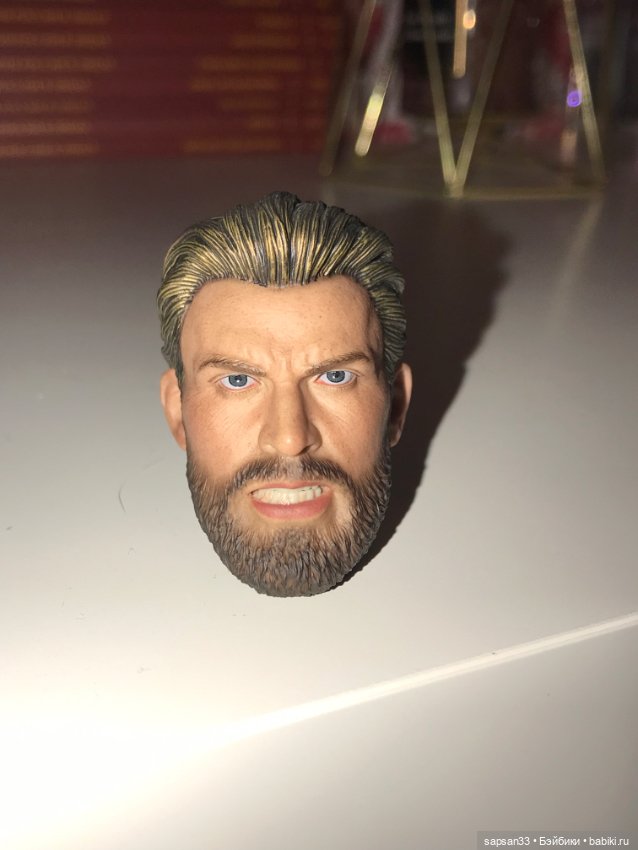 Экшн головы 1/6 киновселенной Marvel:Муравей, Капитан Америка